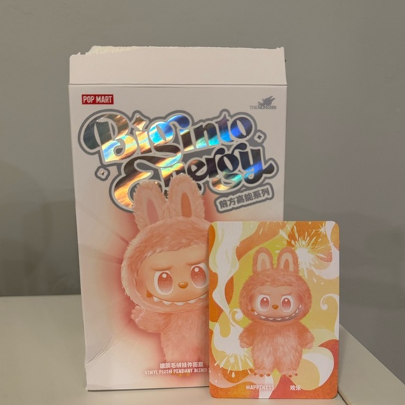 Pop Mart LABUBU Big Into Energy - Happiness (Unboxed)